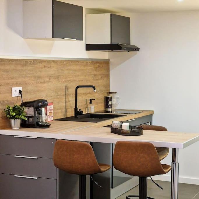 Апартаменты Grand Loft Avec Terrasse Privee Сент-Этьен Экстерьер фото